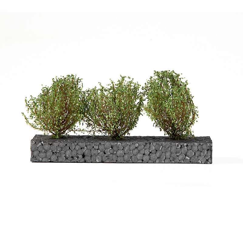 Dark Green Bushes 4-5cm