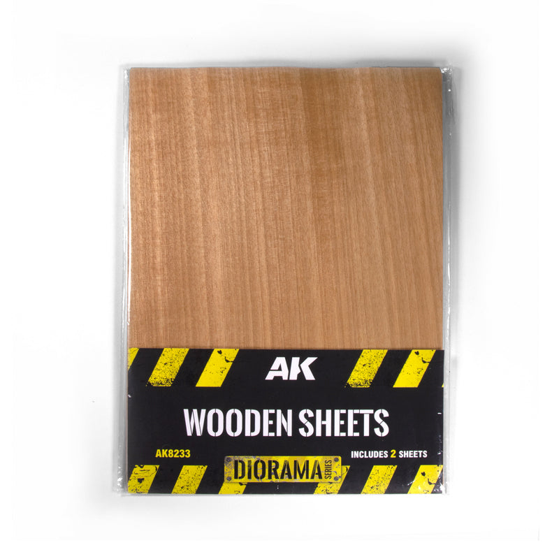 AK 8233 Wooden Sheets (x2)