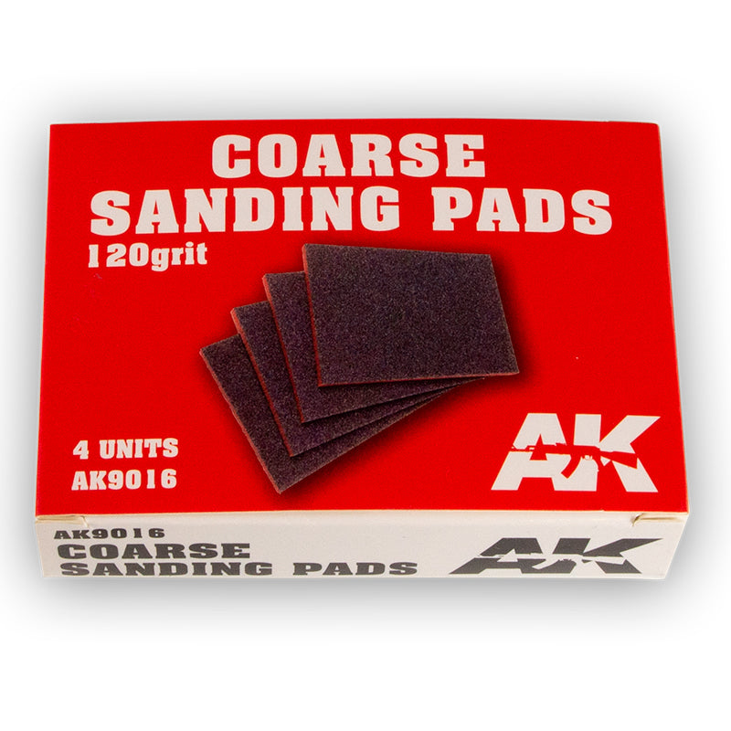 Fine Sanding Pads (x4) 120grit