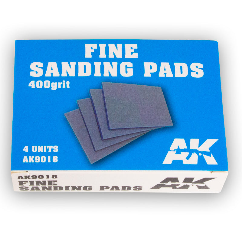 Fine Sanding Pads (x4) 400grit