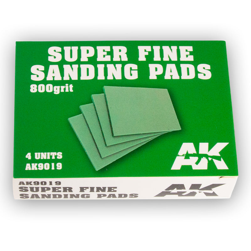 Super Fine Sanding Pads (x4) 800grit