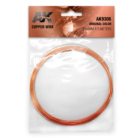 AK9306 Copper Wire 0,6mm (5mt)