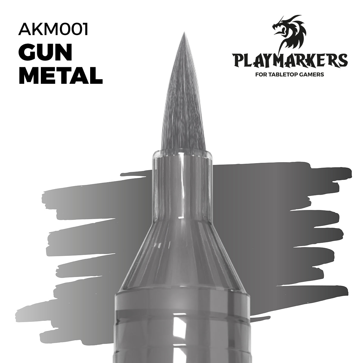 AKM001 Gun Metal Marker