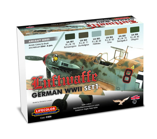 German WWII Luftwaffe Set 1 (6x)