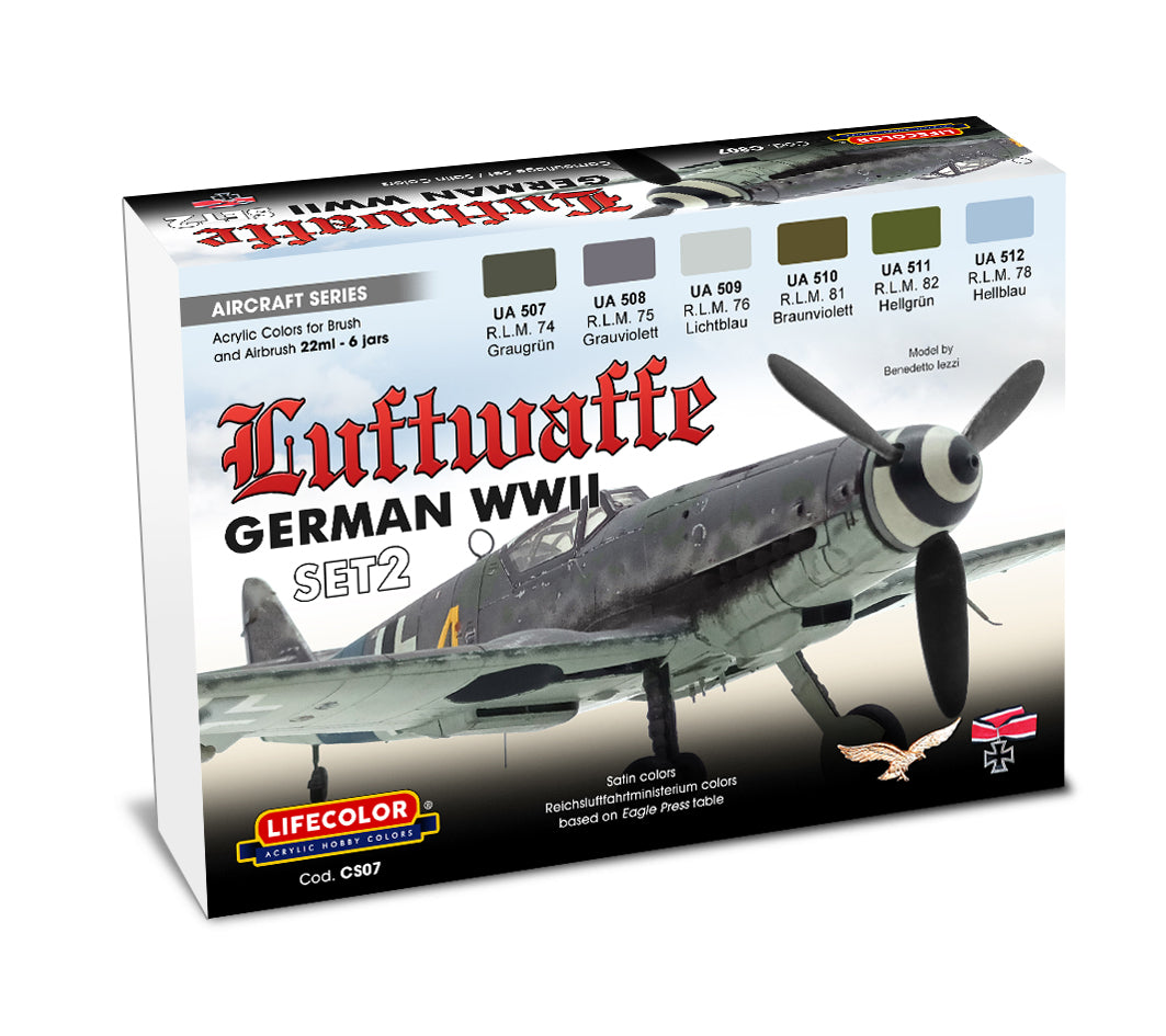 German WWII Luftwaffe Set 2 (6x)