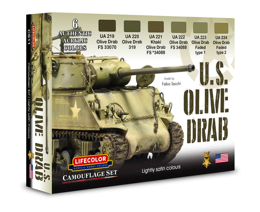 US Olive Drab (6x)