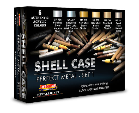 Shell Case Perfect Metal - Set 1 (6x)