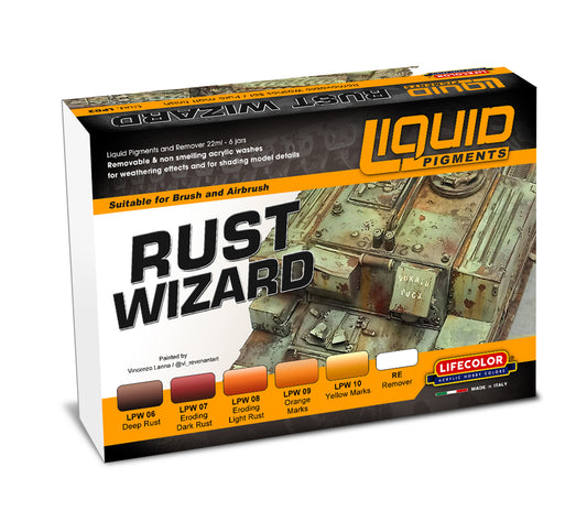 Rust Wizard Liquid Pigments (6x)