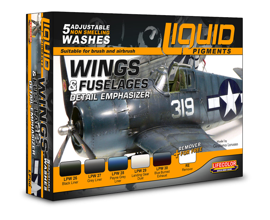 Wings & Fuselages Liquid Pigments (6x)