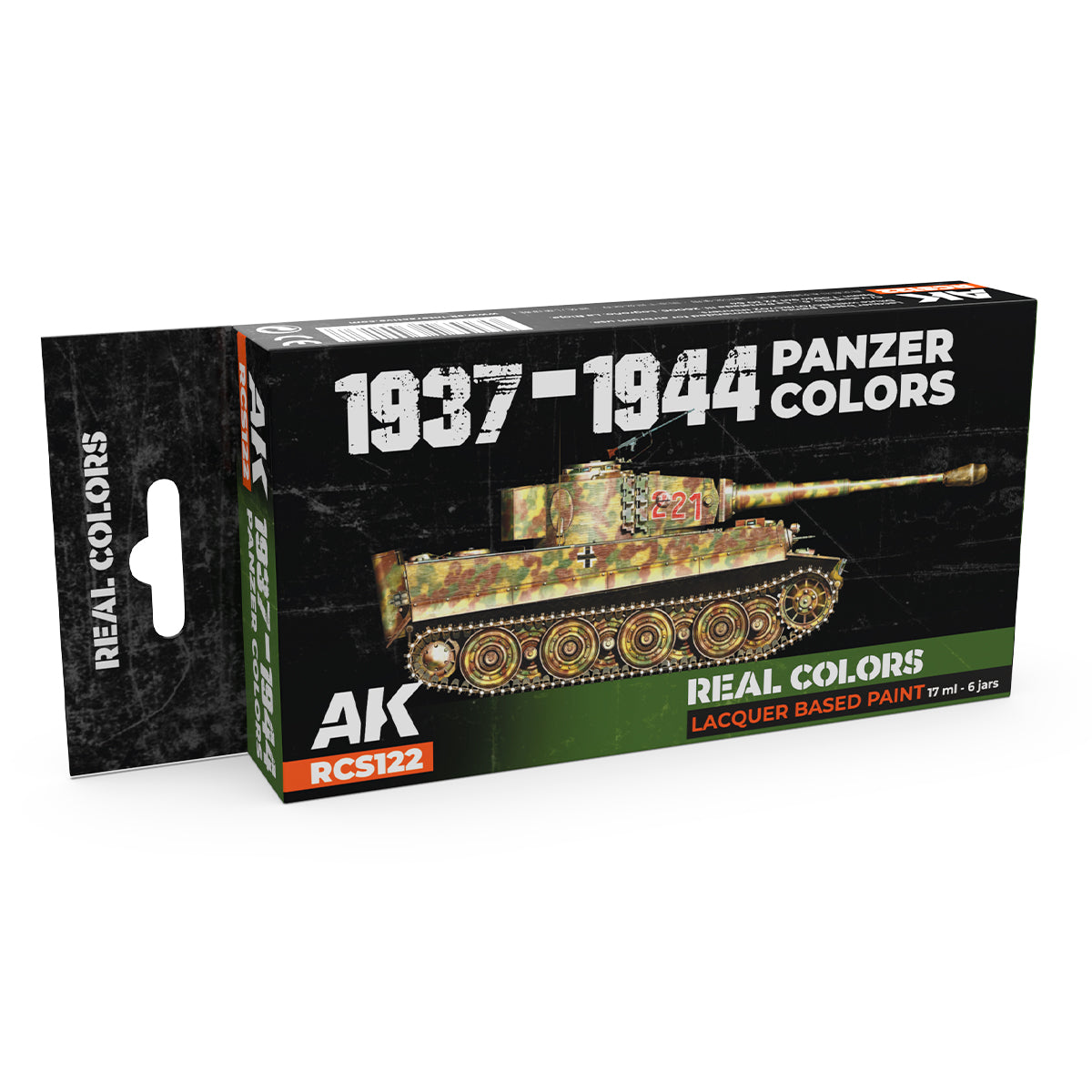 RCS 122 1937-1944 Panzer Colors Set (x6)