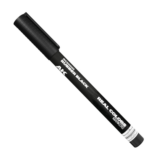 RCM001 Real Colors Markers  Rubber Black