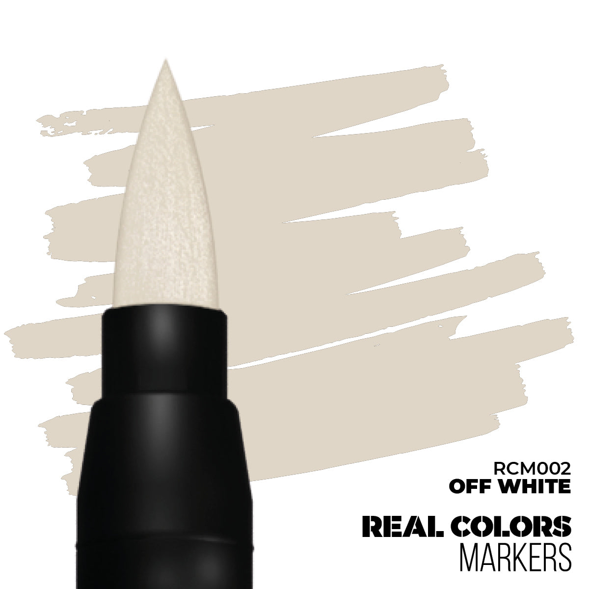 RCM002 Real Colors Markers Off White