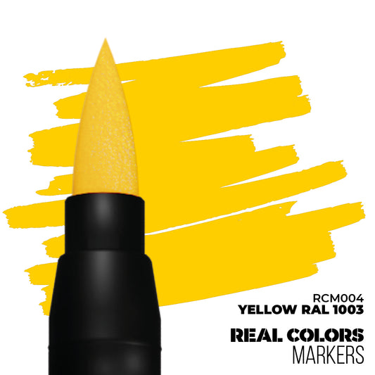 RCM004 Real Colors Markers Yellow RAL 1003