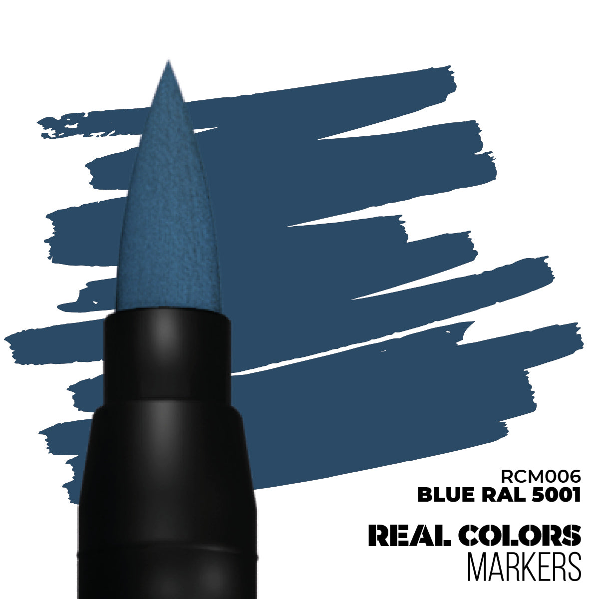 RCM006 Real Colors Markers Blue RAL 5001