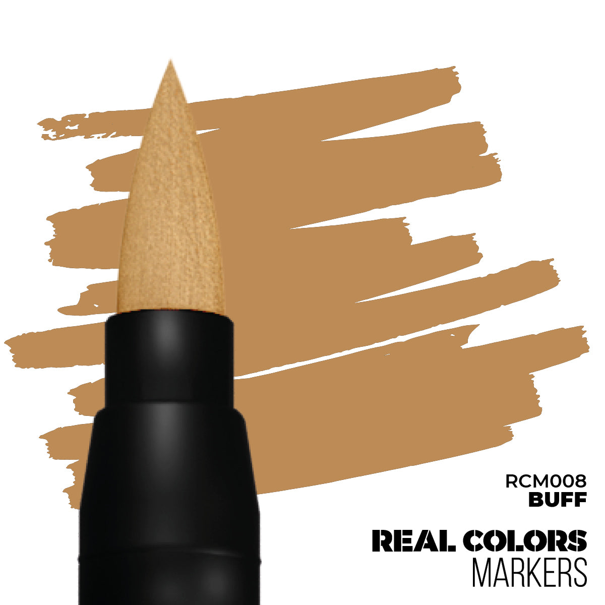 RCM008 Real Colors Markers Buff