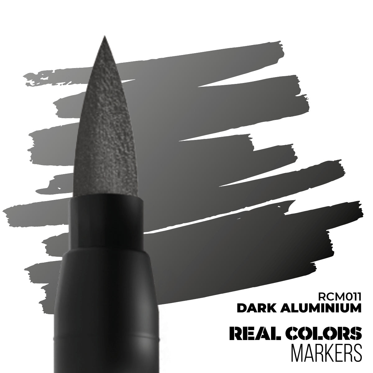 RCM011 Real Colors Markers Dark Aluminium