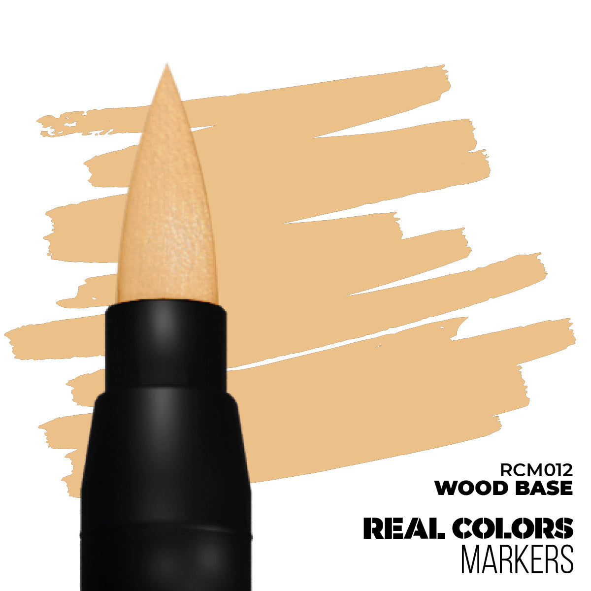 RCM012 Real Colors Markers Wood Base