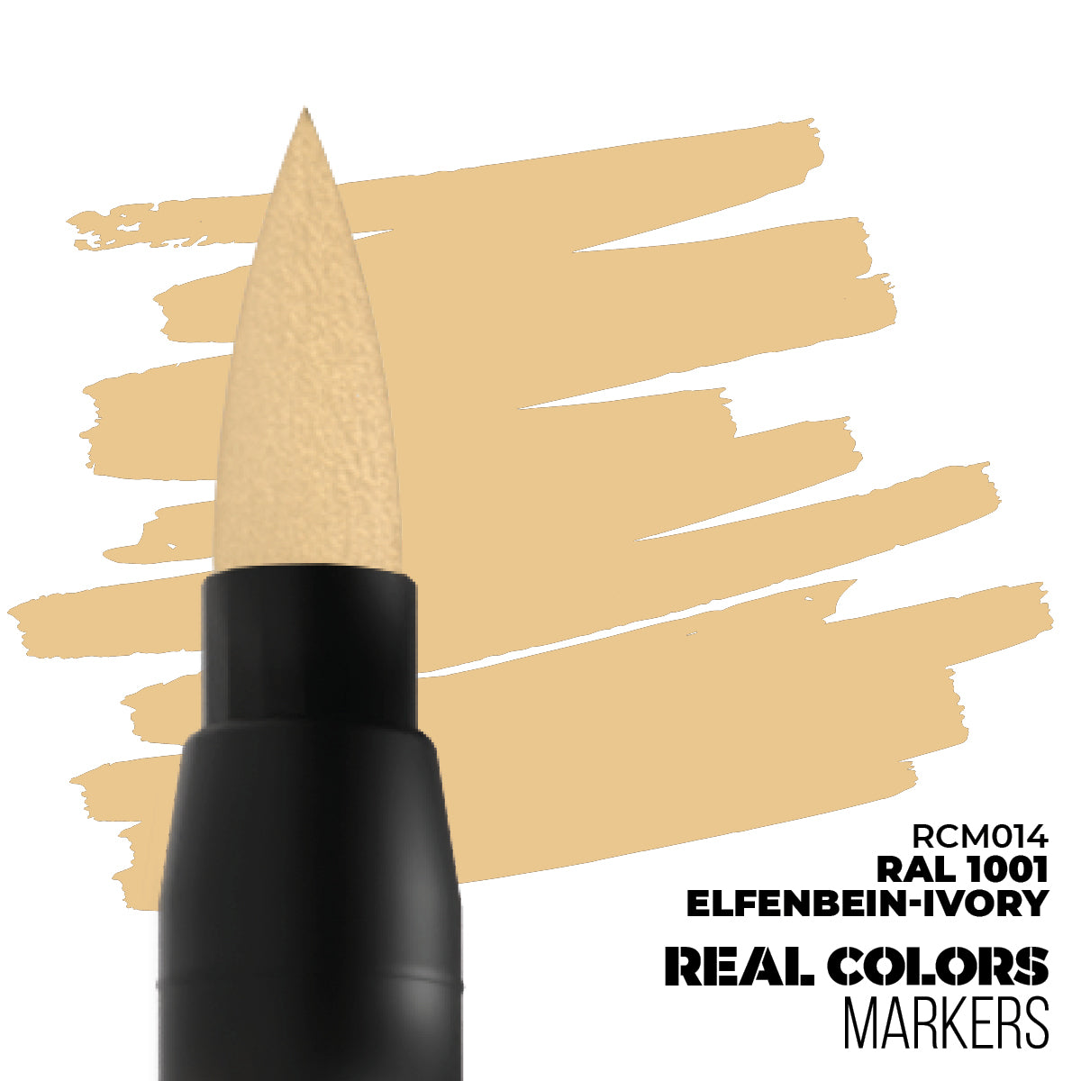 RCM014 Real Colors Markers RAL 1001 Elfenbein - Ivory