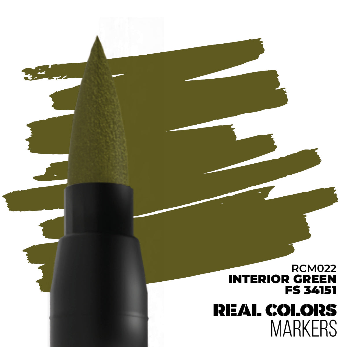 RCM022 Real Colors Markers Interior Green