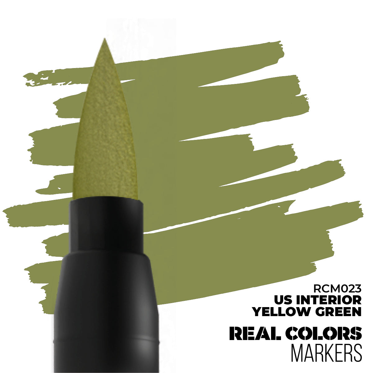 RCM023 Real Colors Markers US Interior Yellow Green