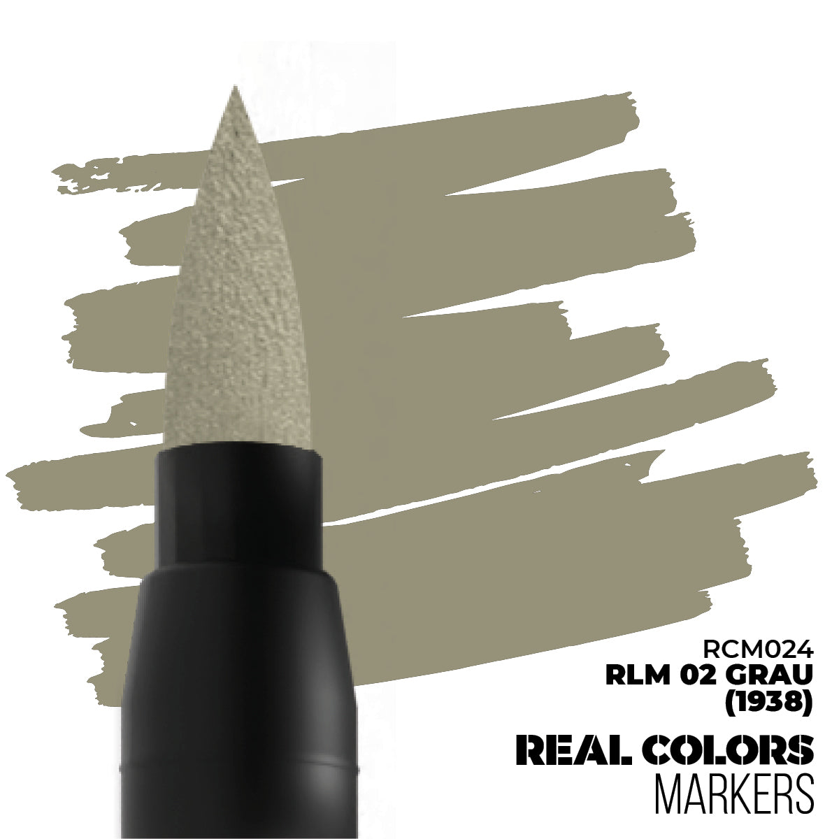 RCM024 Real Colors Markers RLM 02 Grau (1938)