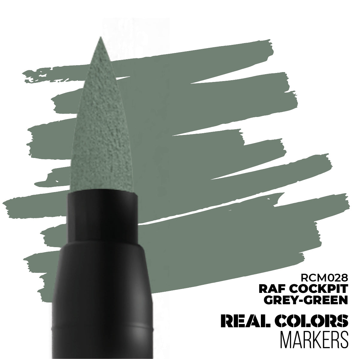 RCM028 Real Colors Markers Raf Cockpit Grey - Green