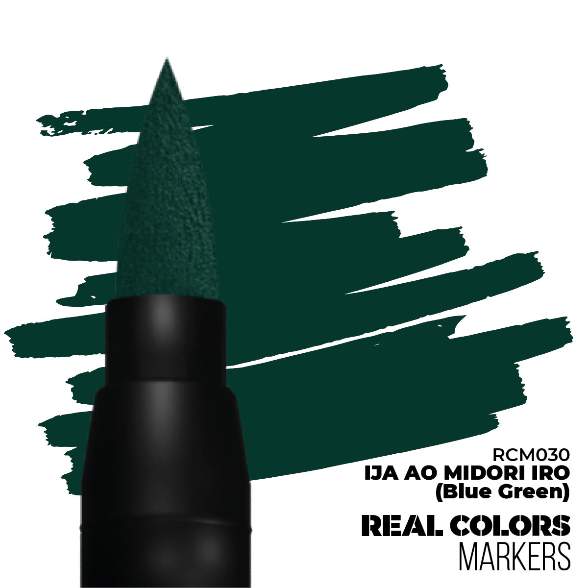 RCM030 Real Colors Markers IJA AO Midori Iro