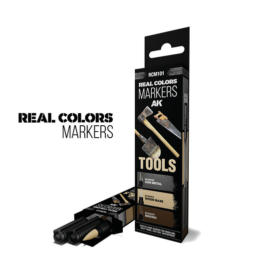 RCM101 Real Colors Markers Tools Set (3x)