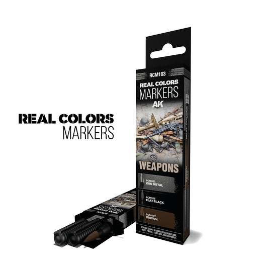 RCM103 Real Colors Markers Tools Set (3x)