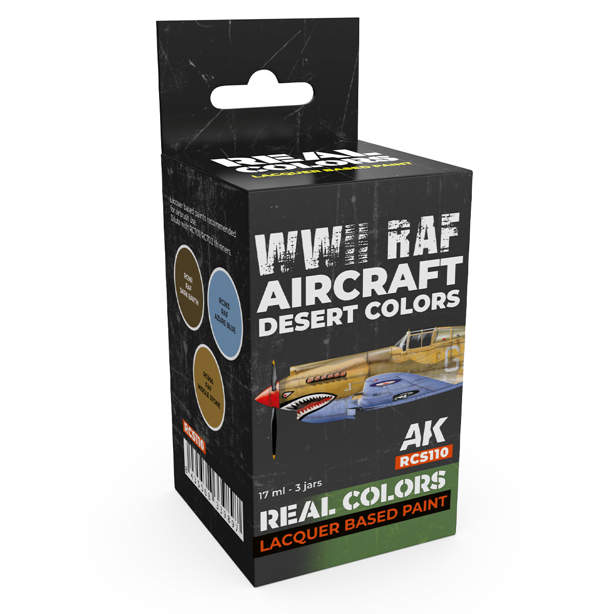 RCS110 WWII RAF Desert Colors 17ml (3x)