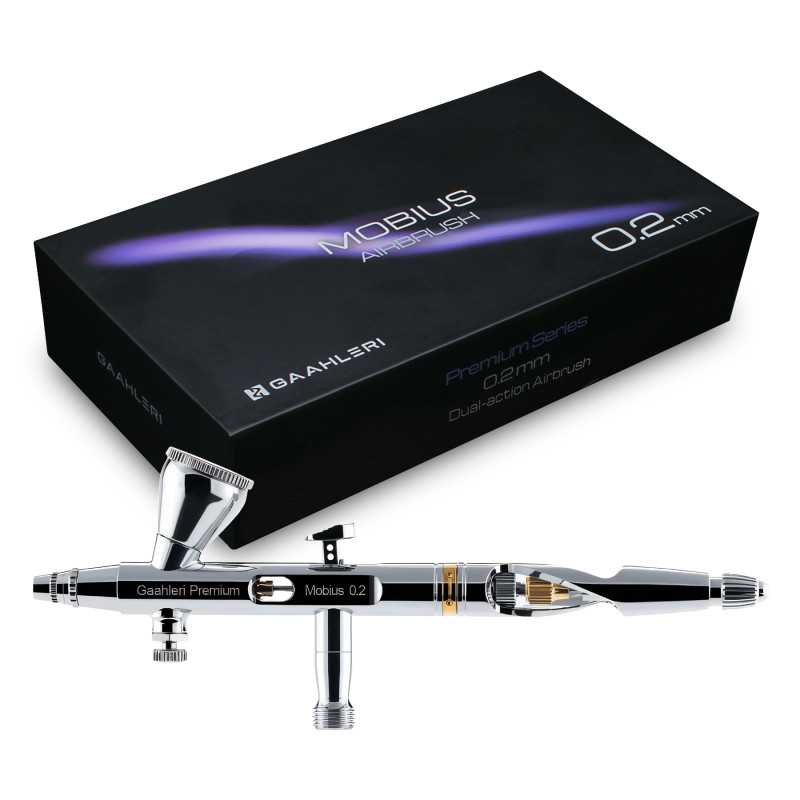 Aerografo Gaahleri 0.2mm Premium Series Mobius-02
