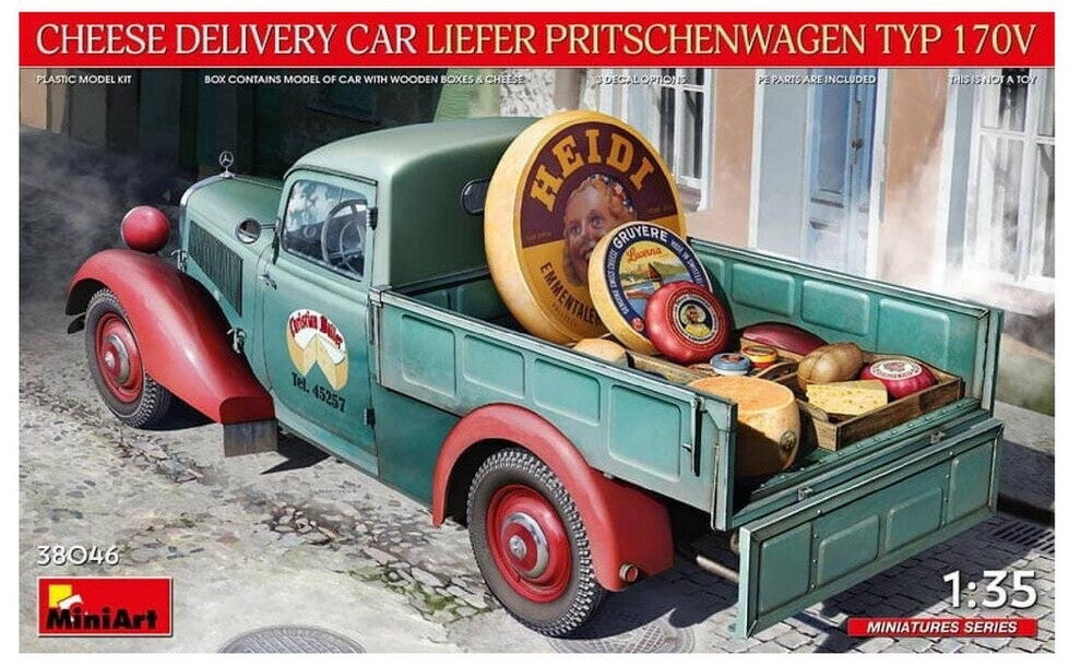 Cheese delivery car Typ 170V 1/35