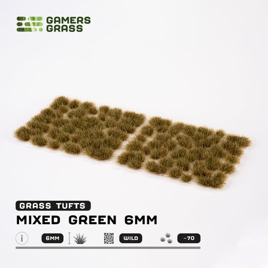 Mixed Green - 6mm Wild