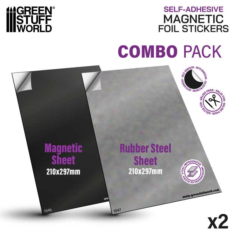 Magnetic Foil Sticker Combo Pack