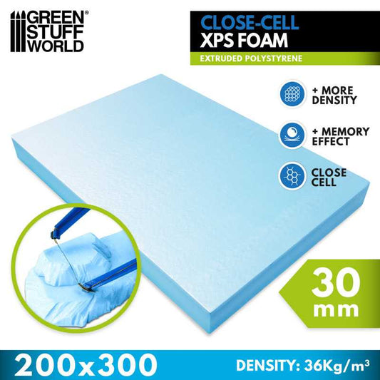 XPS Foam 30mm (20x30cm)