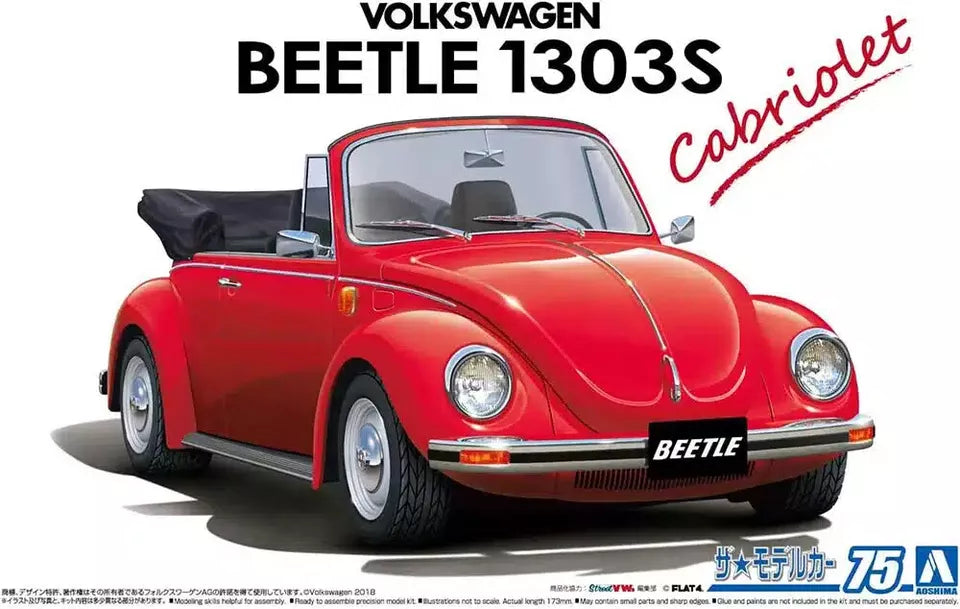 Volkswagen Beetle 1303S Cabriolet 1/24