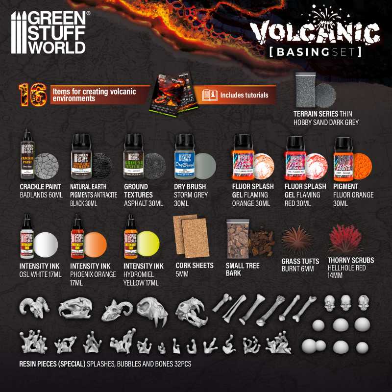 Volcanic Basing Set