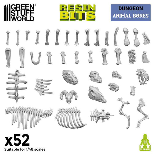 Animal Bones (x52) 1/48