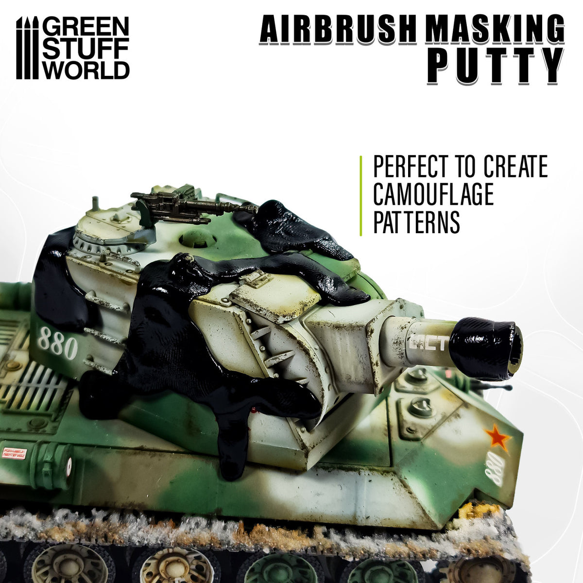 Airbrush Masking Putty