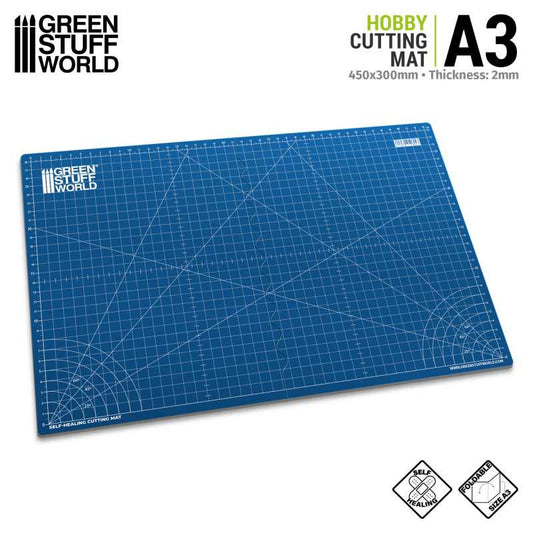 Foldable Cutting Mat - A3 - Blue (2mm)