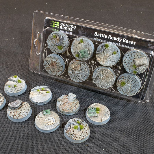 Urban Warfare Bases - Round 32mm (8)